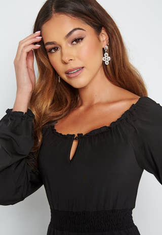 Lacey long sleeve dress