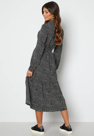 Laura puff sleeve dress