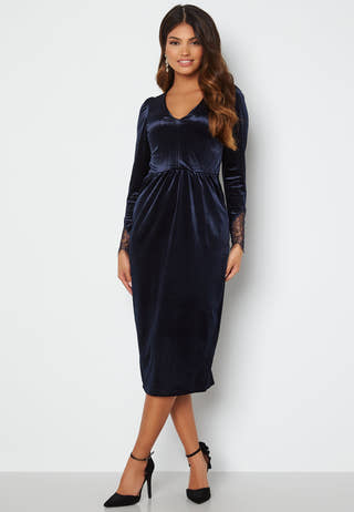 Leonora Velvet Midi Dress