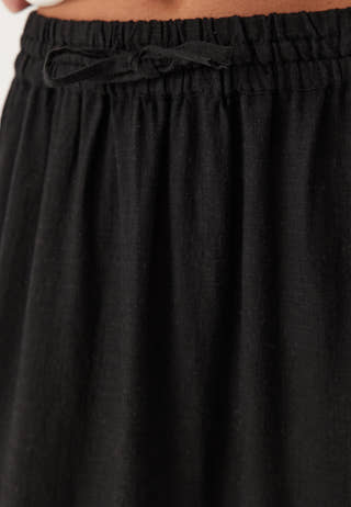 Linen Maxi Skirt