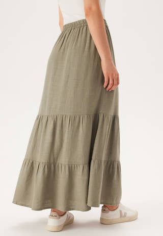 Linen Maxi Skirt