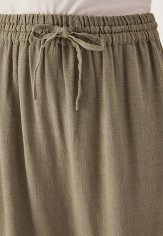 Linen Maxi Skirt