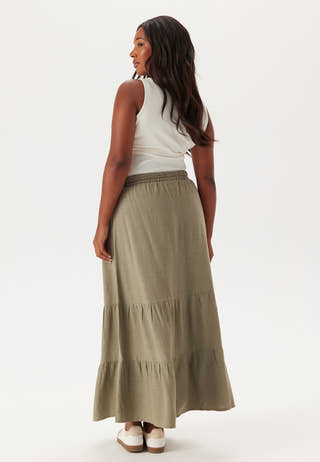 Linen Maxi Skirt