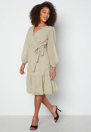 Linn midi Long Sleeve Dress