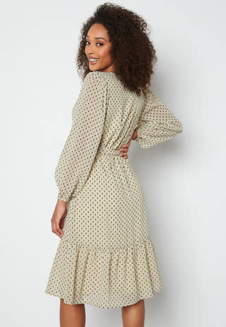 Linn midi Long Sleeve Dress