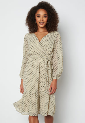 Linn midi Long Sleeve Dress
