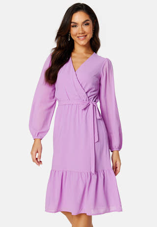Linn midi Long Sleeve Dress