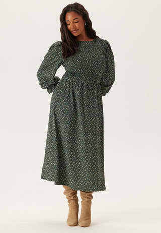 Long Sleeve Smock Dress