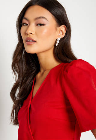 Madeleine peplum top
