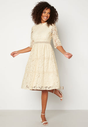 High Neck Lace Dress