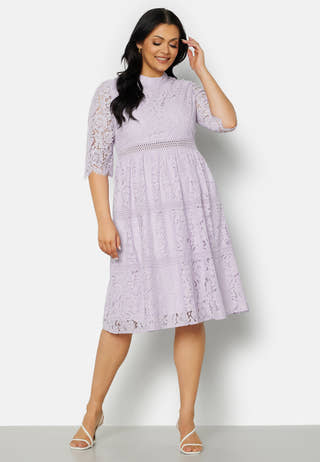High Neck Lace Dress
