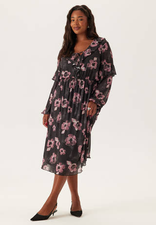 Mesh Frill Dress