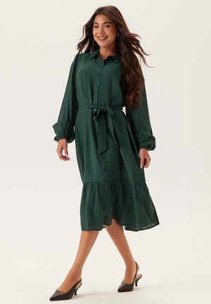Midi Shirt Dress