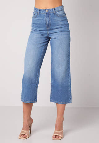 Pamela wide leg culotte jeans
