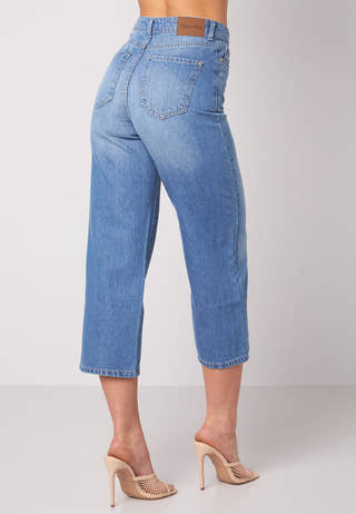 Pamela wide leg culotte jeans