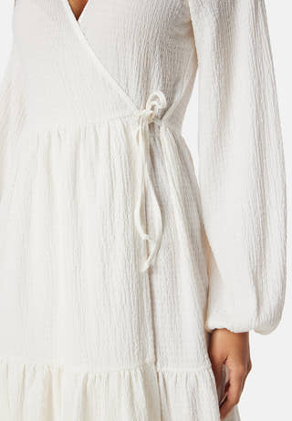 Structure Wrap Dress
