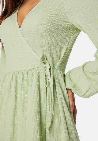 Structure Wrap Dress