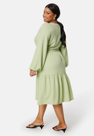 Structure Wrap Dress