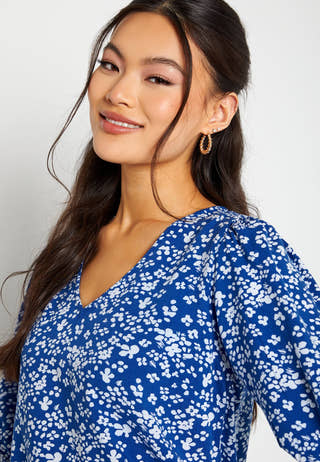 Pennee baloon sleeve blouse