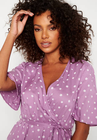 Reina wrap dress