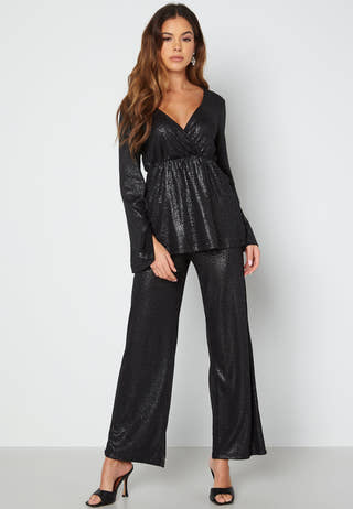 Romy glitter wide pants