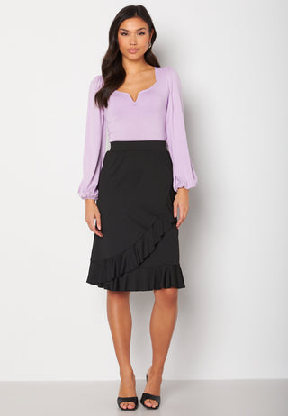 Sandy frill skirt
