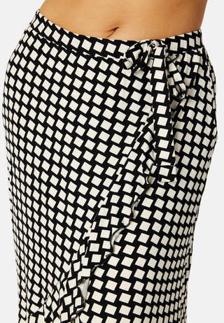 Frill Wrap Skirt