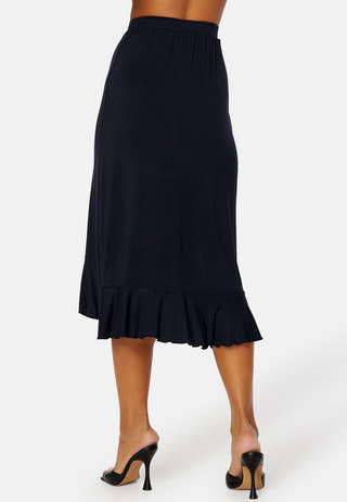 Frill Wrap Skirt