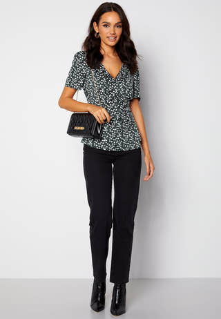 Simone ss puff top