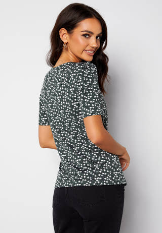 Simone ss puff top