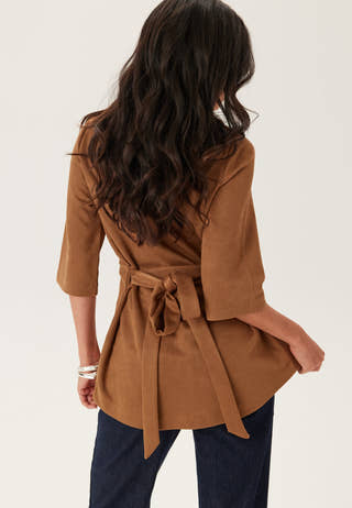 Faux Suede Shirt