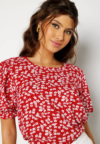 Tris puff blouse