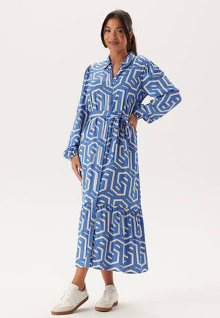Viscose Long Sleeve Dress