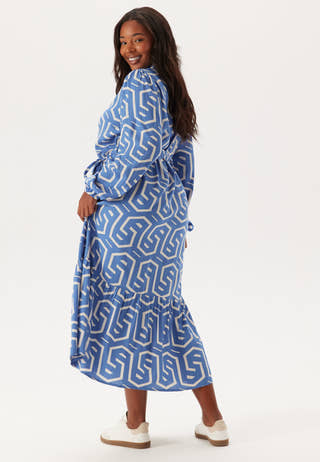 Viscose Long Sleeve Dress