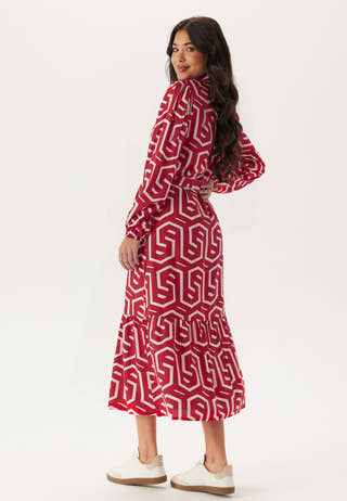 Viscose Long Sleeve Dress