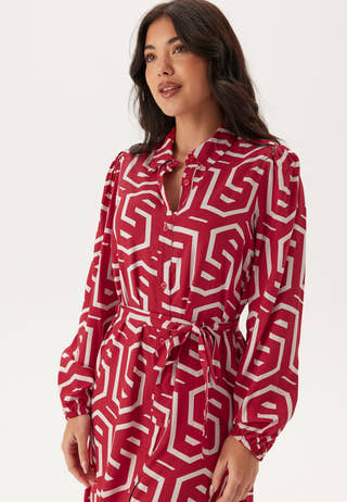 Viscose Long Sleeve Dress