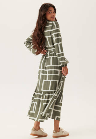 Viscose Long Sleeve Dress