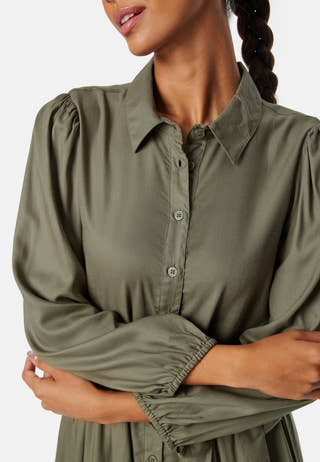 Viscose Shirt Dress