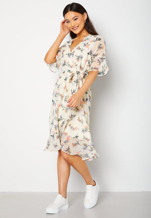 Wendy fake wrap dress