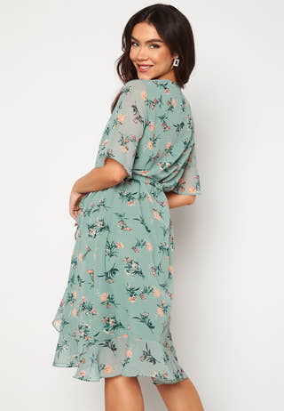 Wendy fake wrap dress
