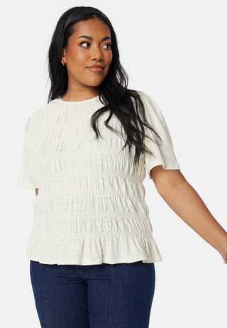 Short Sleeve Smock Top