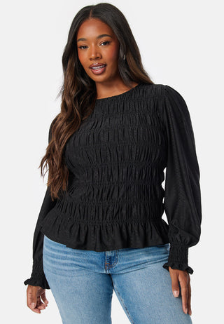 Long Sleeve Smock Top