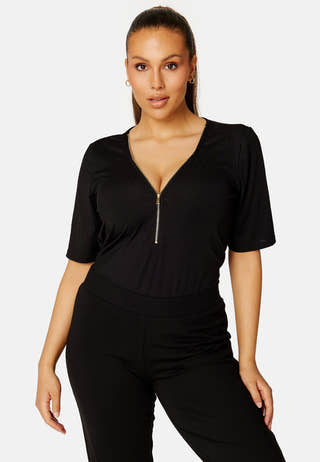 Witney rib zip top