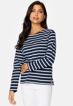 Yulia striped top