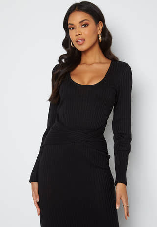 Ziva twisted midi dress