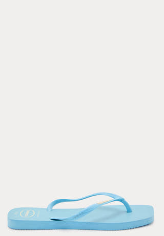 Hav. Square Logo Pop Up Sandal