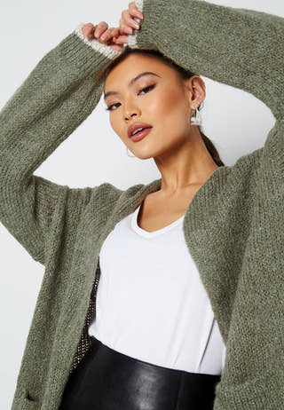 Lines Knit Cardigan