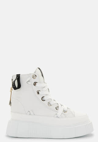 Matilda Leather High Sneaker