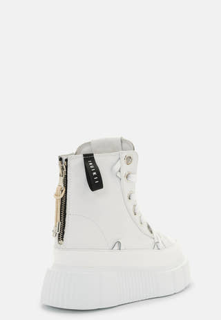 Matilda Leather High Sneaker