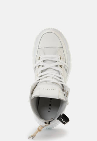 Matilda Leather High Sneaker
